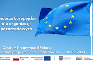 Fundusze Europejskie dla organizacji pozarządowych - spotkanie w Centrum Kreatywności Pałacyk